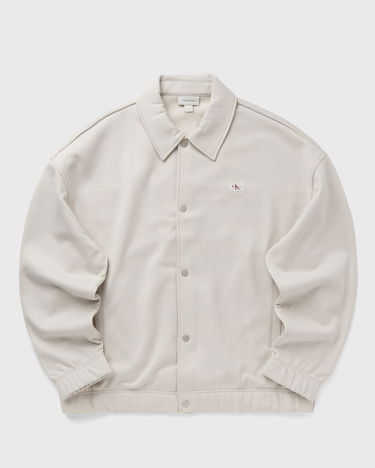 Bomberjakke CALVIN KLEIN Calvin Klein Jeans Woven Label Snap Bomber Jacket XL Beige | J30J326820PDH, 0