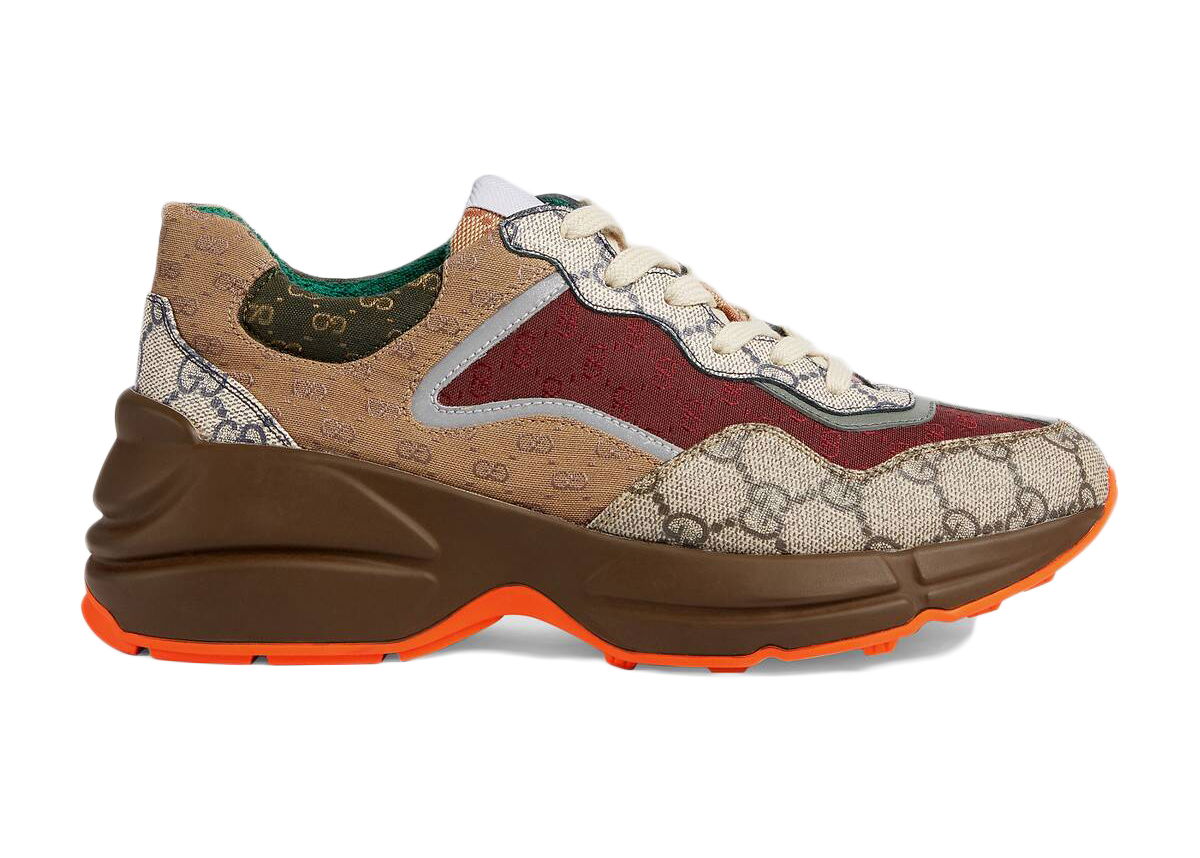Sneakers og sko Gucci Rhyton 'Brick Red' (W) Brun | 620185 99WG0 6060, 0