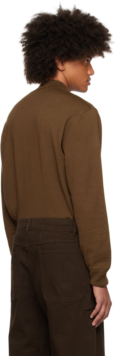 Sweater LEMAIRE Mock Neck Sweater Brun | TO1321 LK087, 2