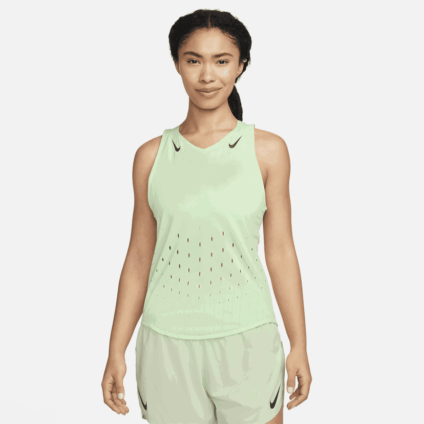 Tanktop Nike AeroSwift Dri-FIT ADV Grøn | FN2504-376