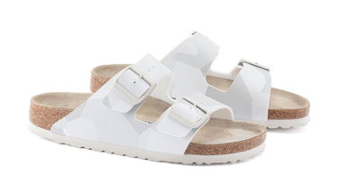 Sneakers og sko Birkenstock Arizona Birko-Flor Hvid | 1024871, 5