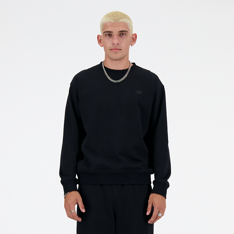 Sweatshirt New Balance crewneck Sort | MT41506BK