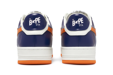 Sneakers og sko BAPE Bape Sta #3 Blue/Orange Sort | 0ZXSHM191303M-BLU, 3