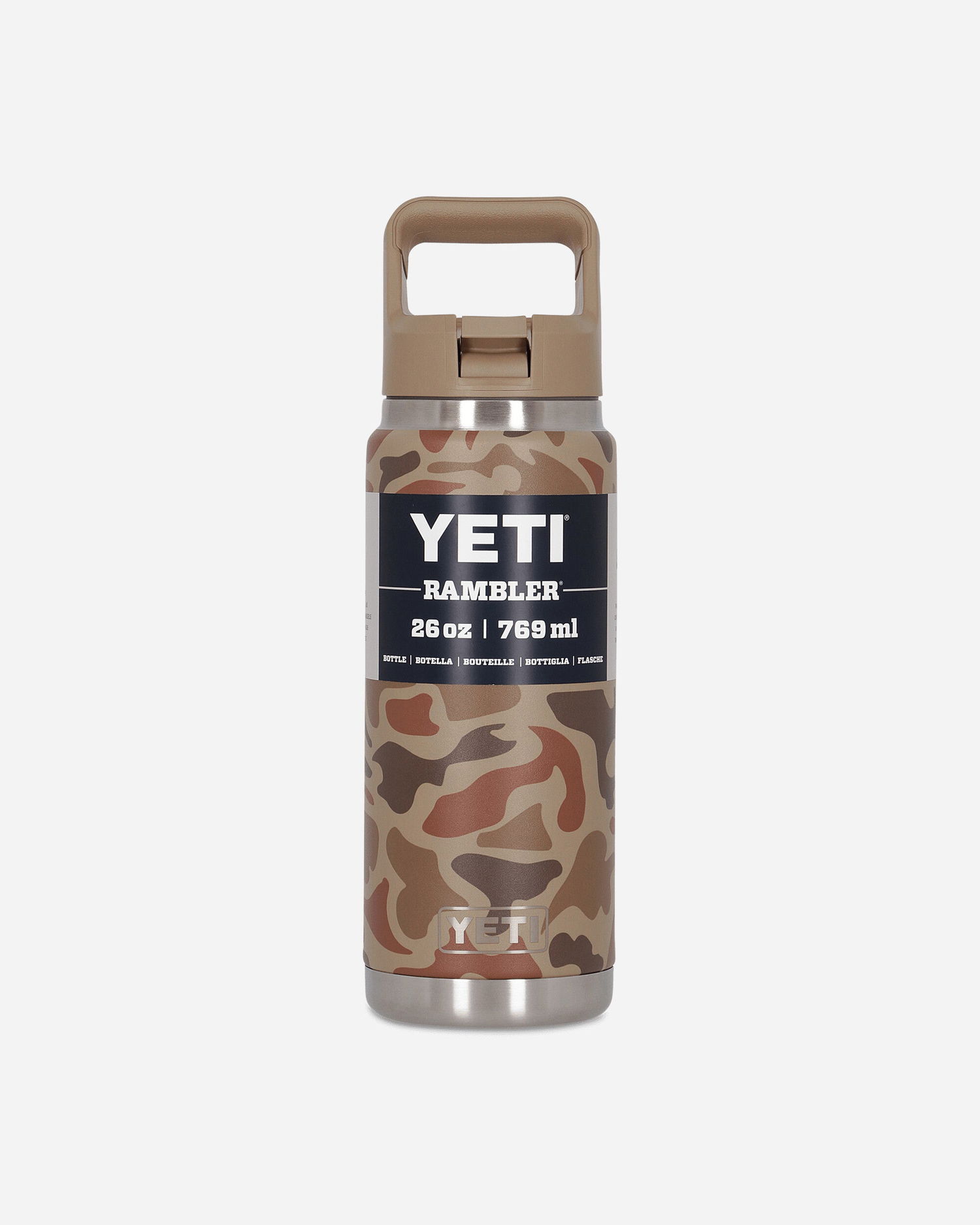 Drikkeflaske YETI Straw Bottle Wetlands Camo Brun | 70000005077 1, 1