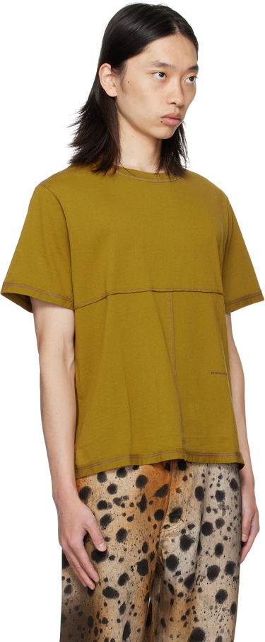 T-shirt Eckhaus Latta Eckhaus Latta Lapped T-Shirt Grøn | 301-EL-PF25-O, 1