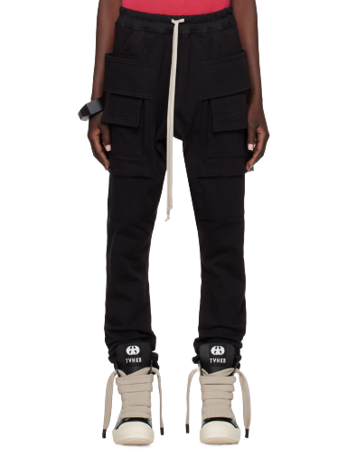 Bukser Rick Owens SSENSE x TVHKB x Edition Creatch Trousers Sort | RN02C4312 RIGEP6