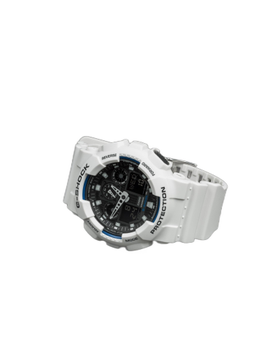 Ur CASIO G-Shock Hvid | GA 100B-7A