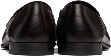 Sneakers og sko BOSS Tumbled Leather Penny Loafers Sort | 50548074, 2