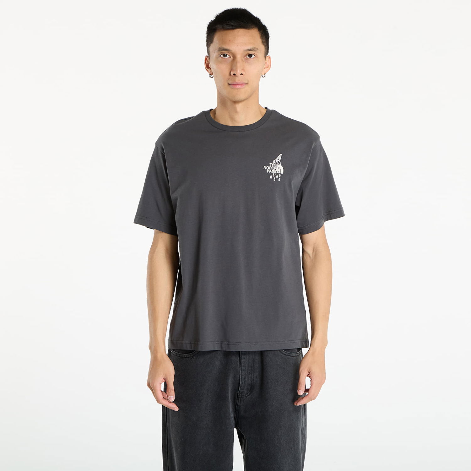 T-shirt The North Face Relaxed Fit Graphic Tee Grå | NF0A8E4D0C51, 0