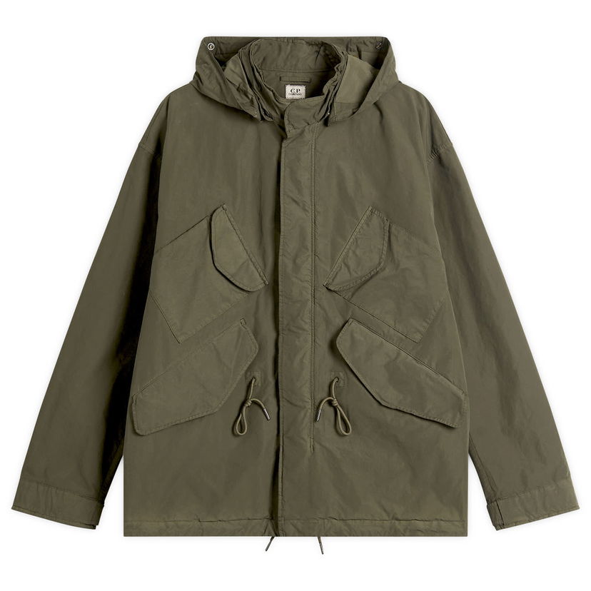 Parka C.P. Company C.P. Company Goggle Jacket, Size Large Grøn | 18CMOW220A-110336G-GRN