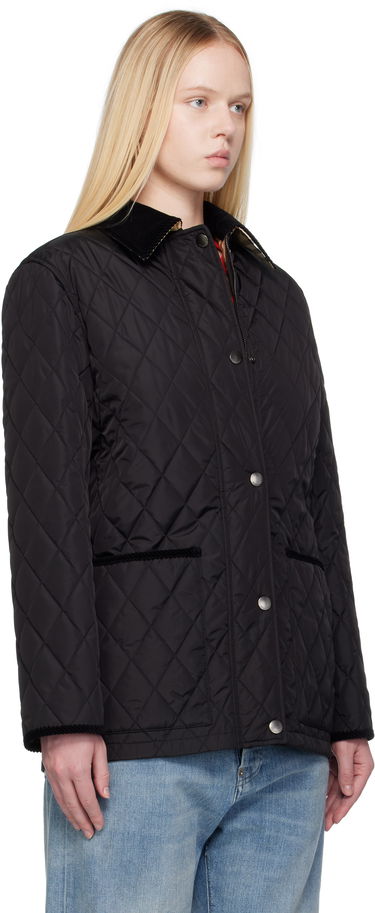 Jakke Burberry Burberry Broadway Quilted Jacket Sort | 8113824, 1
