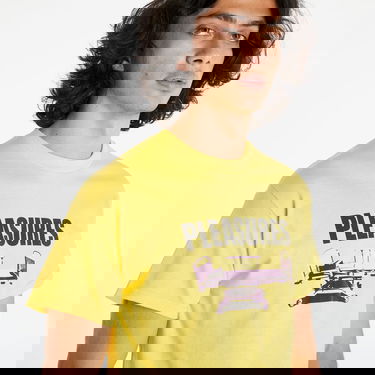 T-shirt Pleasures s krátkým rukávem Bed Gul | P23F048 YELLOW, 2