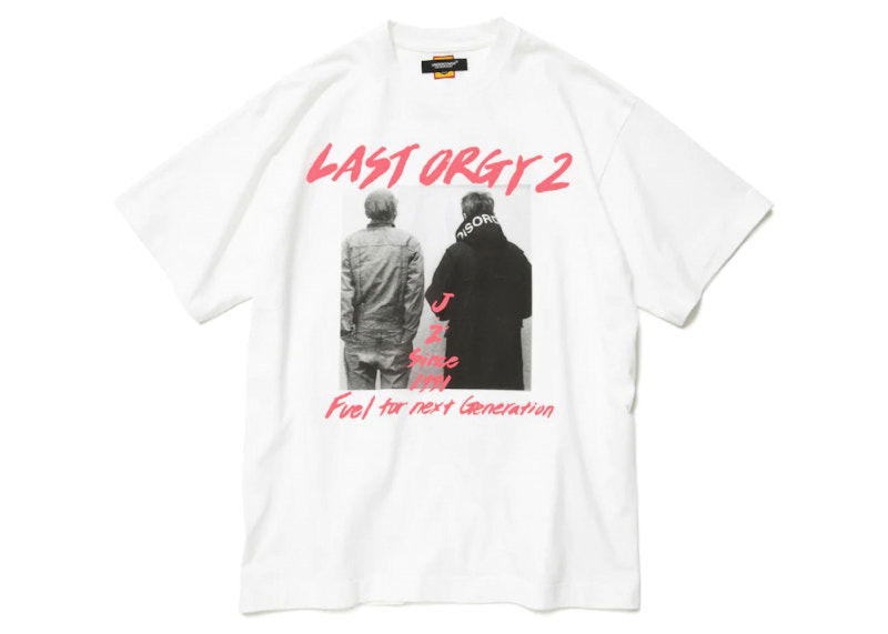 T-shirt Human Made Undercover x Last Orgy 2 Graphic T-Shirt Hvid | XX24TE002