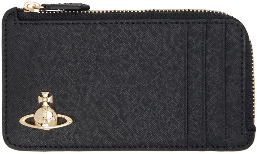 Tegnebog Vivienne Westwood Zip Card Holder Sort | 5112001FU-S000B-, 0