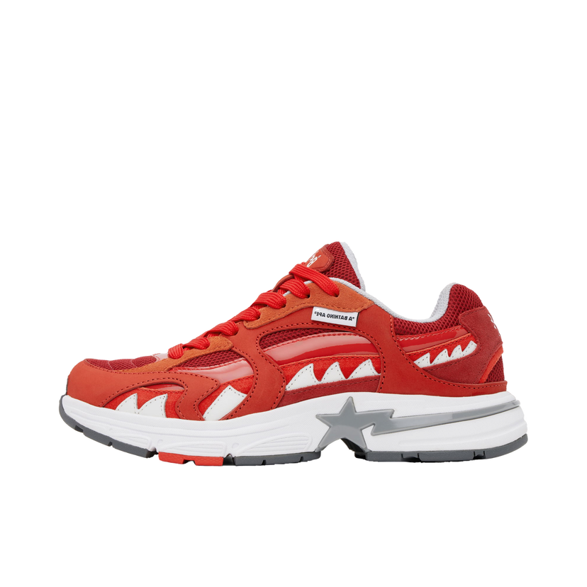 Sneakers og sko BAPE A Bathing Ape Shark STA M1 Rød | 001FWK201306M