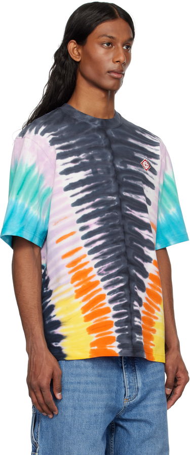 T-shirt Casablanca Casablanca Gradient Tie Dye T-Shirt Flerfarvet | MS25-JTS-027-03, 1
