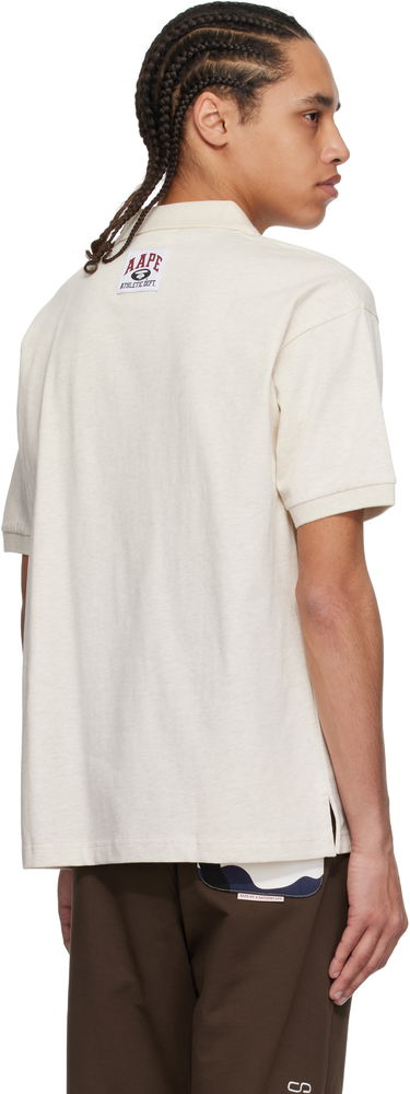 Polo skjorte AAPE by A Bathing Ape AAPE by A Bathing Ape Main Polo Beige | AAPPOM1662XAOBG2, 2