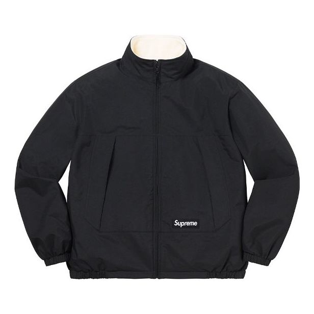 Vindjakke Supreme Reversible Lined Jacket Sort | SUP-SS22-713
