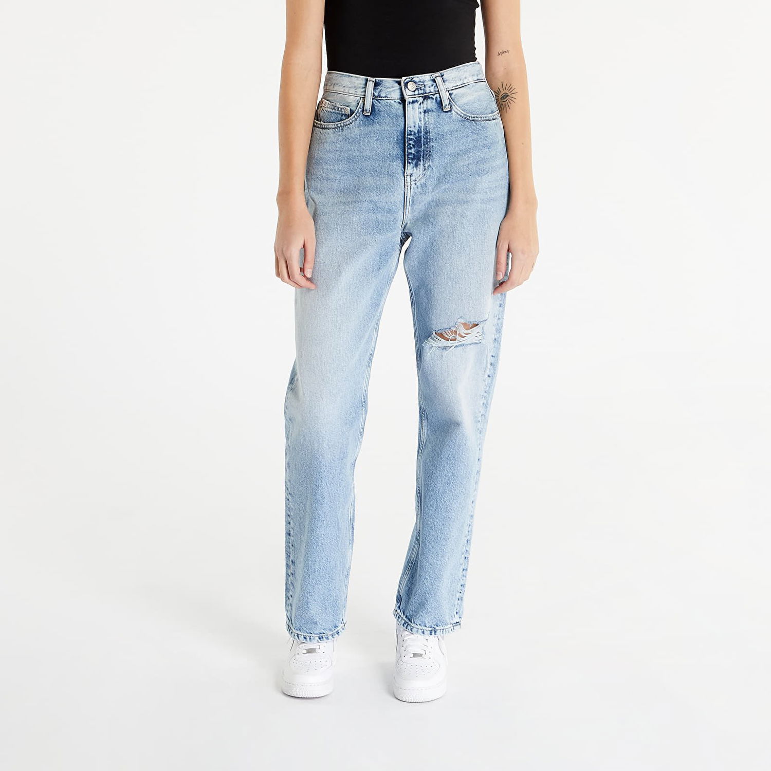 Jeans CALVIN KLEIN High Rise Straight Pants Blå | J20J220633 1AA, 1
