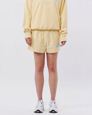 Shorts Sporty & Rich Wellness Ivy Disco Shorts Beige | SH844AL, 1