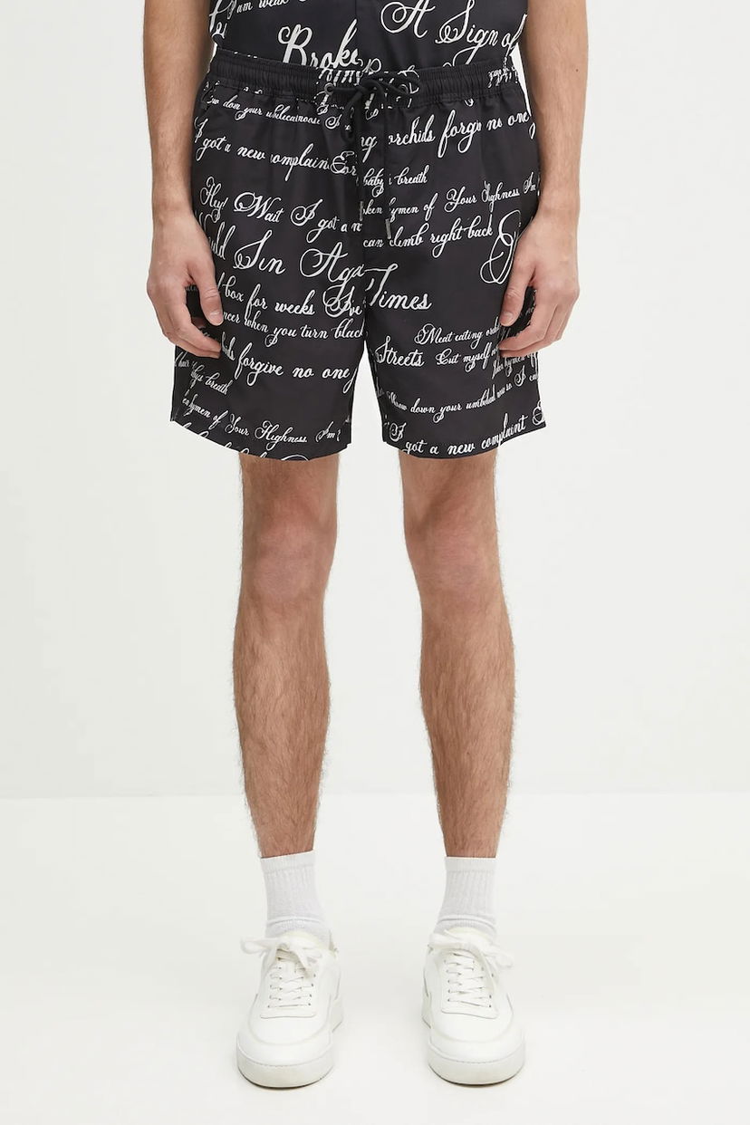 Badetøj Ksubi KSUBI Kursed Shorts Sort | MSP25WA002