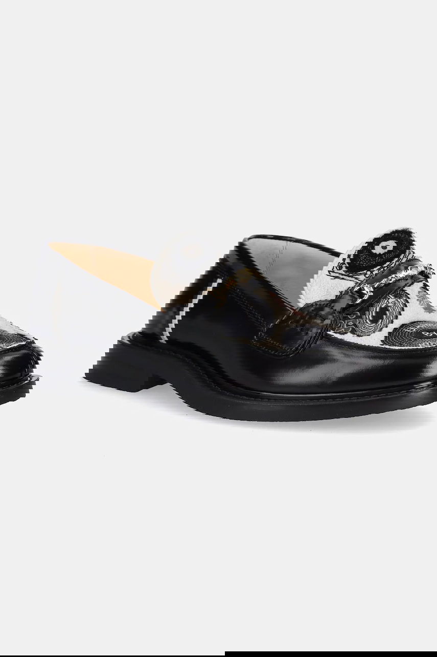 Sneakers og sko Filling Pieces Filling Pieces Loafer Vinyl Loafers Sort | 122511303240, 0