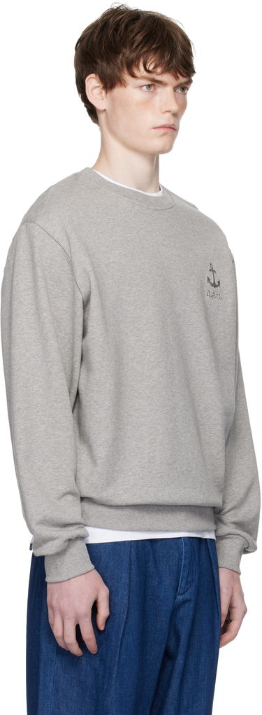 Sweatshirt A.P.C. A.P.C. James Sweatshirt Mørkeblå | COHBY-H27983, 4