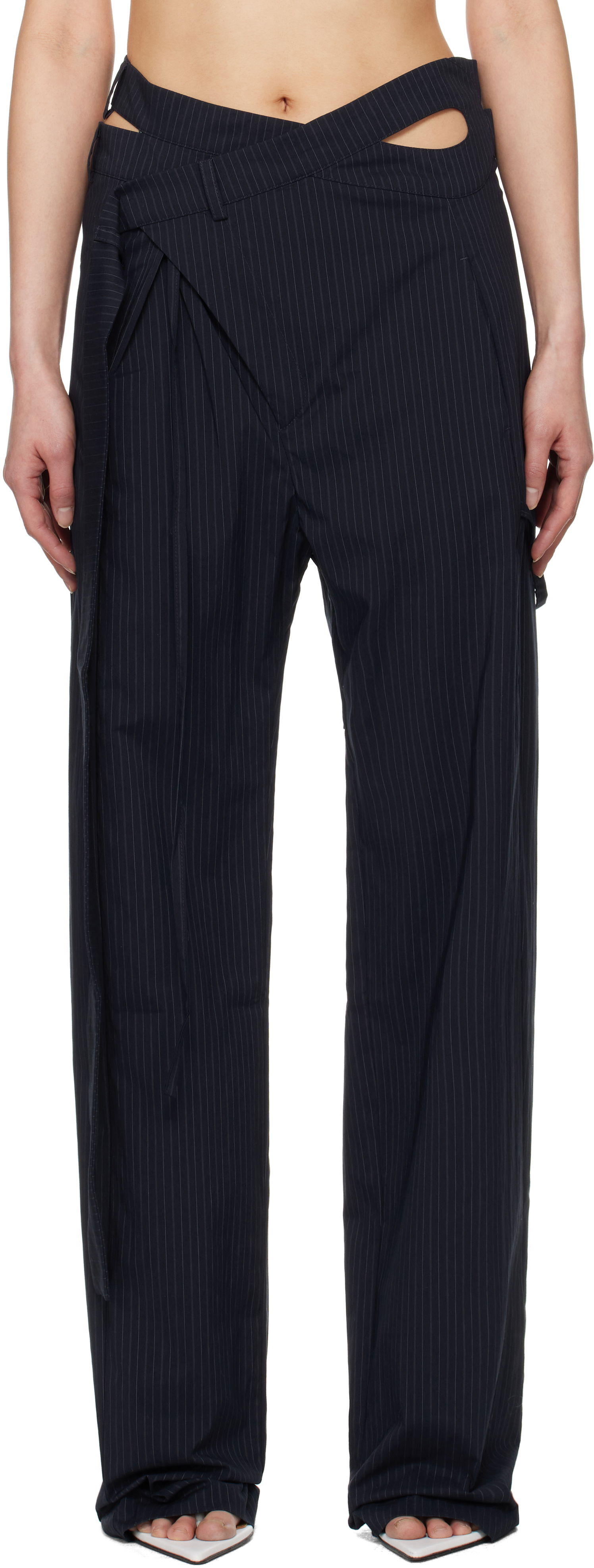 Bukser Ottolinger Ottolinger Signature Wrap Suit Trousers Sort | 12320152301, 0