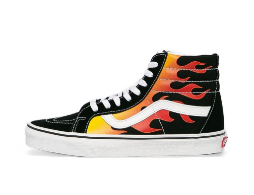Skateboarding Vans Sk8 - Hi Reissue Flame Flerfarvet | VN0A2XSBPHN1