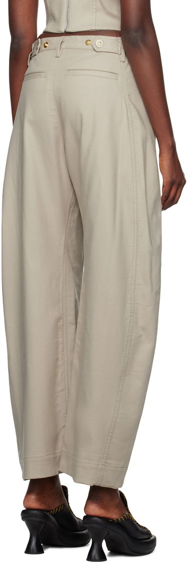 Bukser Dion Lee Arch Trousers Beige | C2162F23, 2
