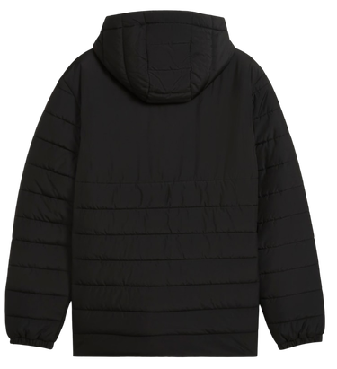 Puffer jakke Puma Puma teamAdditions Padded Hooded Jacket Sort | 659795-03, 1