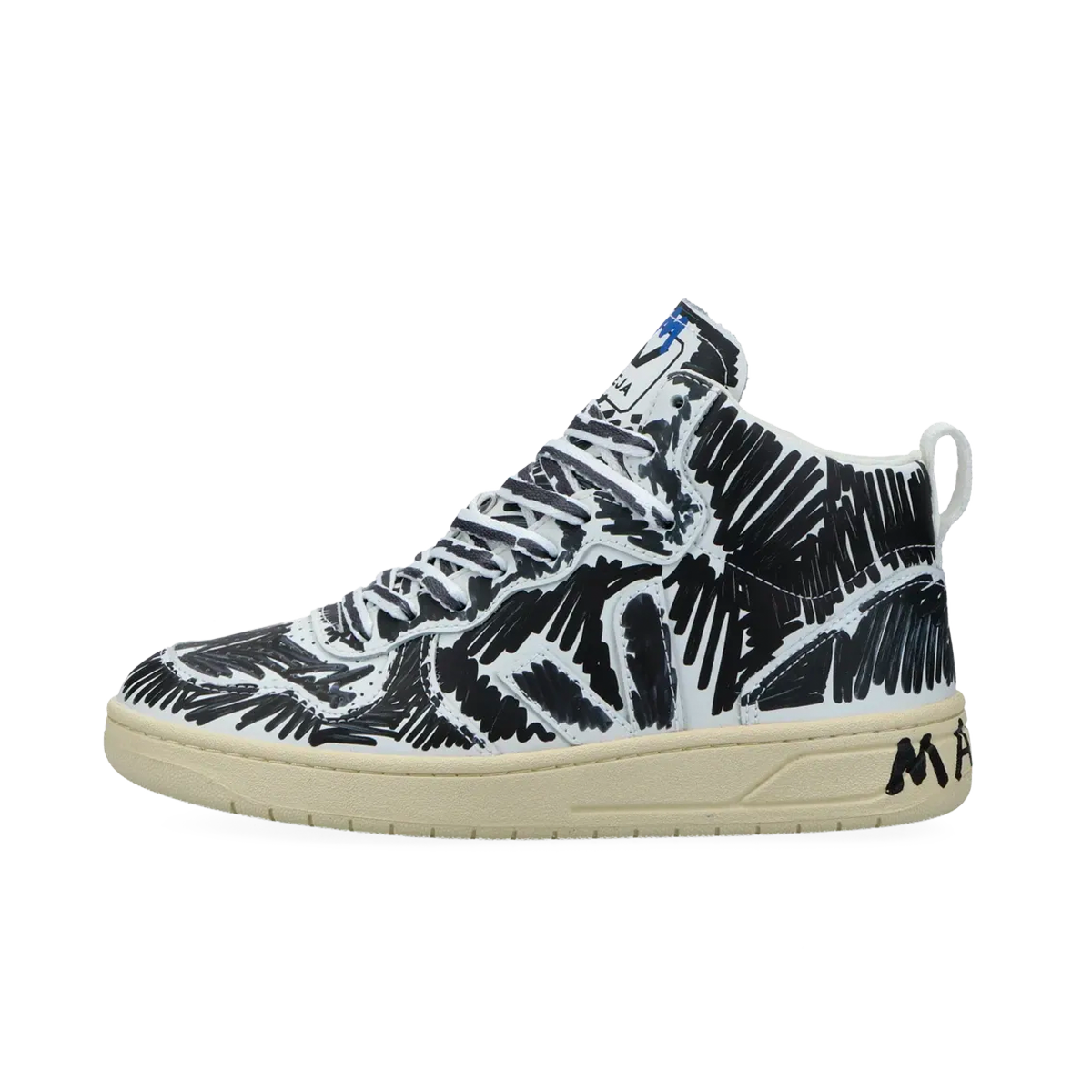 Sneakers og sko Veja Marni x V-15 Leather "Full Black" Sort | VQ0203067, 0