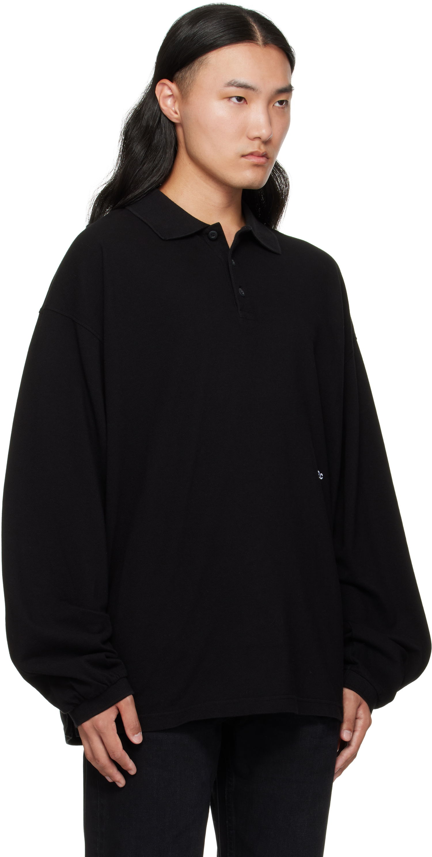 Polo skjorte 032C Speed Devil Polo Sort | F25-URC-0479-050, 1