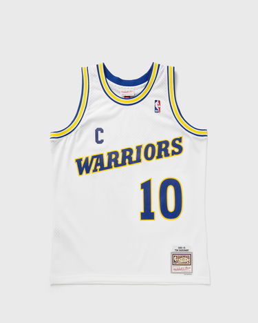 Jersey Mitchell & Ness Golden State Warriors 1990-91 Tim Hardaway #10 Jersey Hvid | JY10739-GSWWHIT, 0