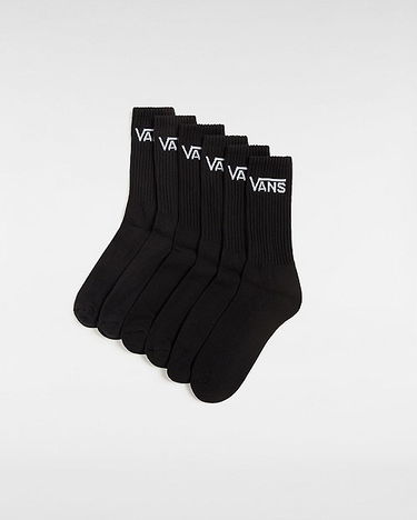 Sokker Vans Classic Crew Socks 6 Pairs Sort | VN000KHPBLK, 1