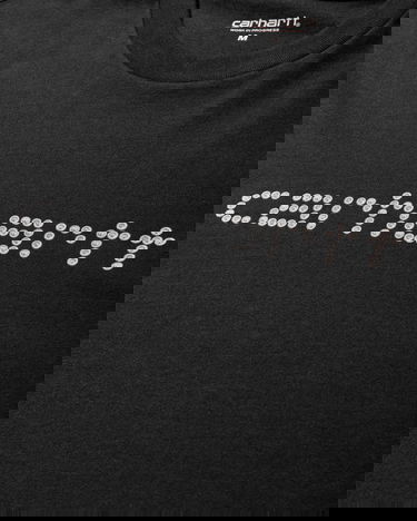 T-shirt Carhartt WIP Rivet Script T-Shirt Sort | I034396 89XX, 3