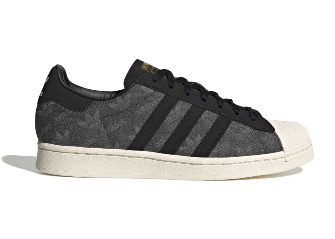 Sneakers og sko adidas Originals Superstar atmos Denim Pack Core Black Sort | GW3470, 0