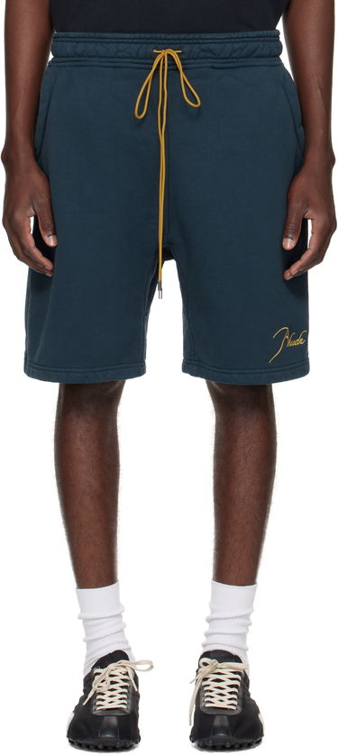 Shorts Rhude Rhude Classique Sweat Shorts Mørkeblå | RHPF25SH01012, 0