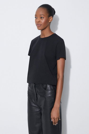 T-shirt Samsoe Samsoe Samsoe Samsoe SOLLY T-Shirt Sort | F00012050, 3