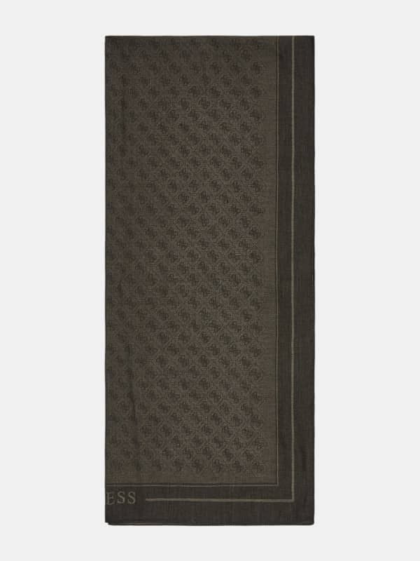 Tørklæde GUESS Mito 4G Logo Scarf Grøn | AM9365VIS03, 0