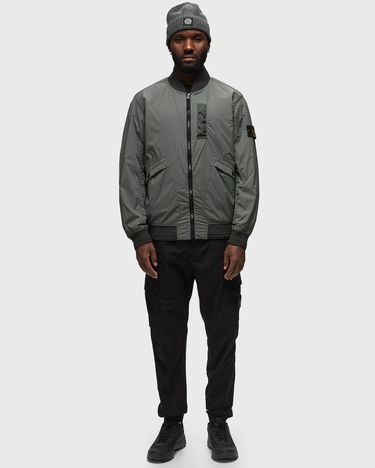 Bomberjakke Stone Island Garment-Dyed Bomber Jacket Grå | 801540525, 1