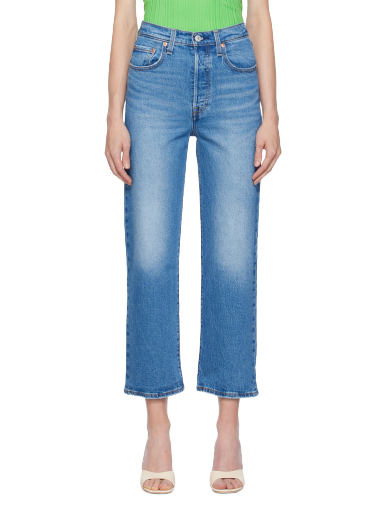 Jeans Levi's Ribcage Jeans Blå | 72693-0177