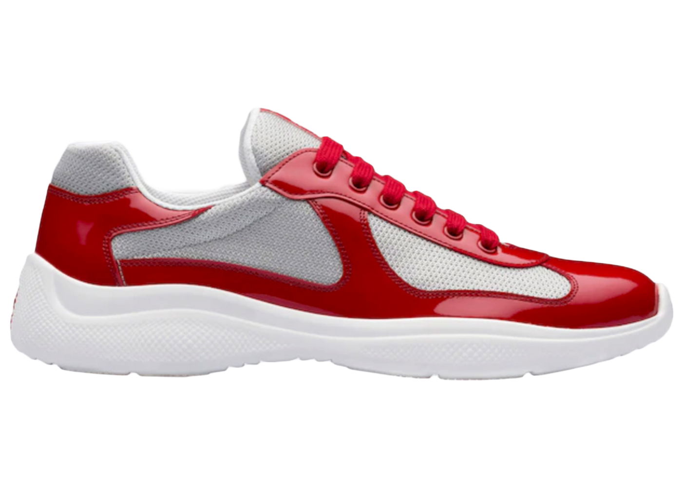 Sneakers og sko Prada America's Cup 'Red Silver' Rød | 4E3400_ASZ_F0F5C, 0