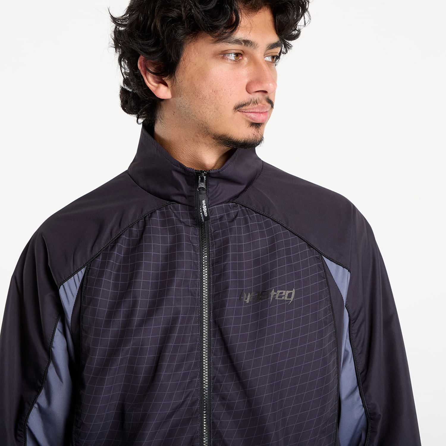 Jakke Wasted Paris Wasted Paris Spine Track Jacket Sort | WP_000294, 1