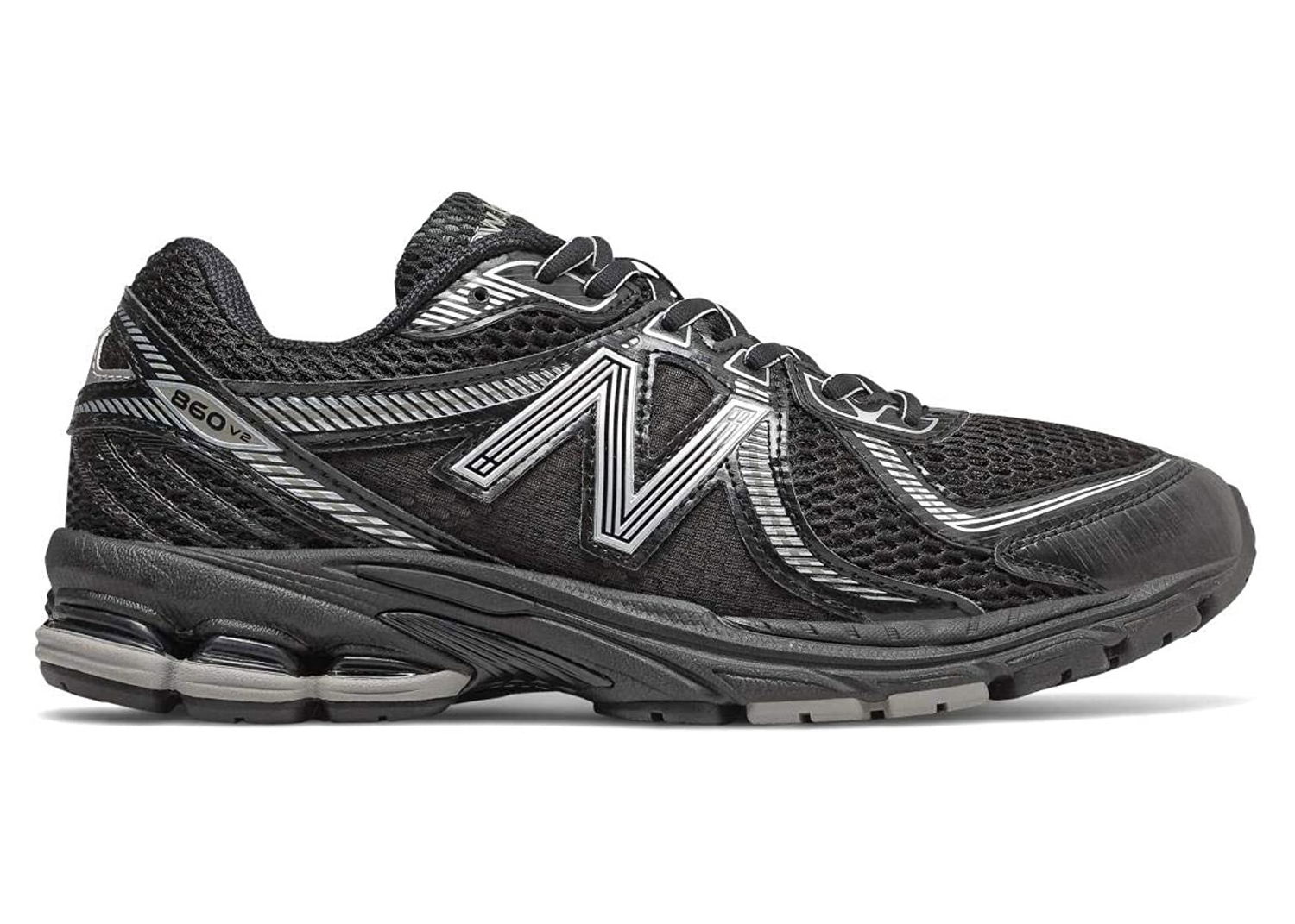Sneakers og sko New Balance 860 Black Silver Sort | ML860XC, 0