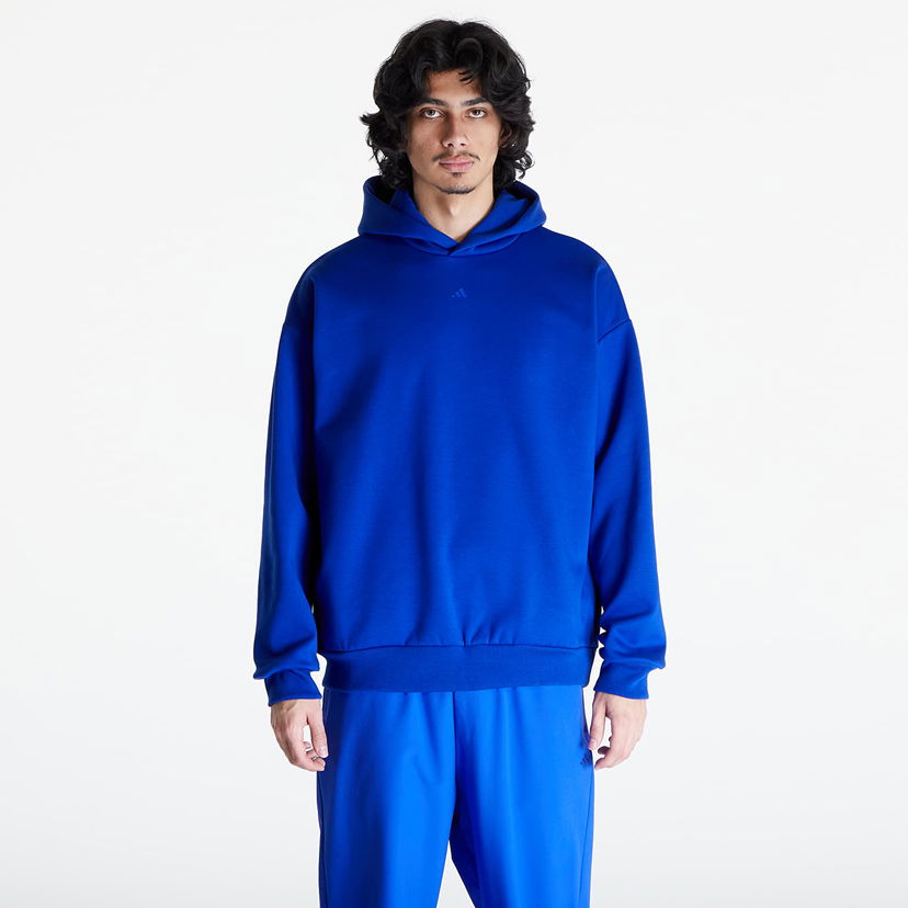Sweatshirt adidas Originals Basketball Hoodie UNISEX Mørkeblå | IX1961
