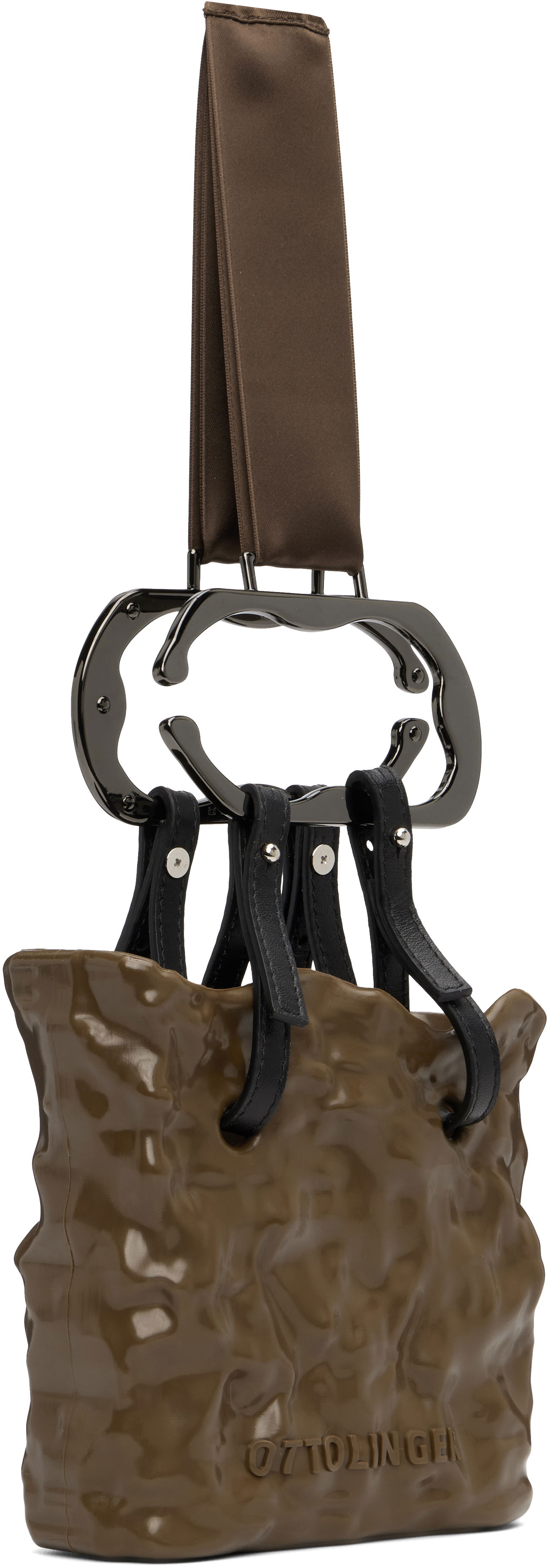 Håndtaske Ottolinger Ottolinger C Band Signature Ceramic Bag Brun | 126-901626-01, 1