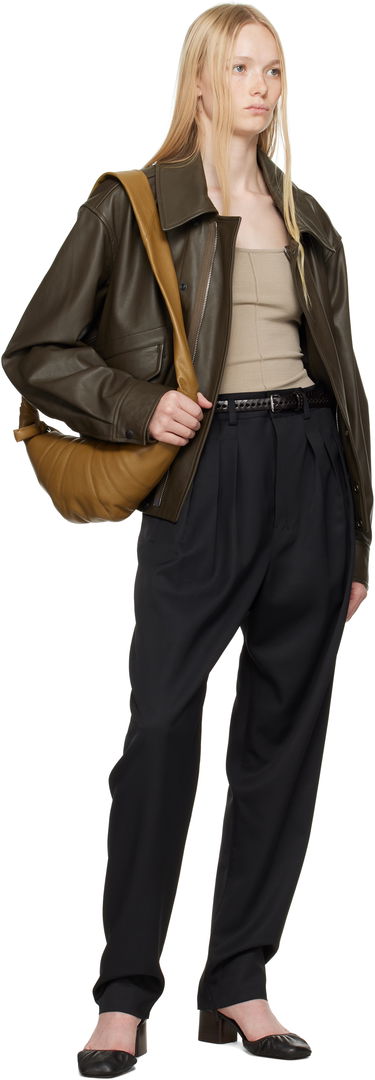 Bukser LEMAIRE Lemaire Pleated Tailored Trousers Sort | PA1178 LF1362, 3
