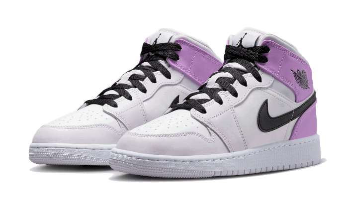 Sneakers og sko Jordan Air Jordan 1 Mid GS "Barely Grape" Lilla | DQ8423-501, 1