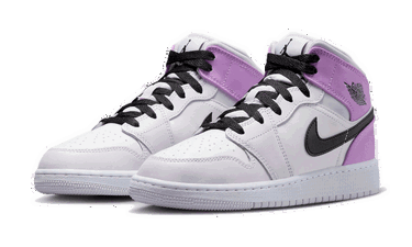 Sneakers og sko Jordan Air Jordan 1 Mid GS "Barely Grape" Lilla | DQ8423-501, 1